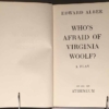 Who's Afraid of Virginia Woolf? Edward Albee